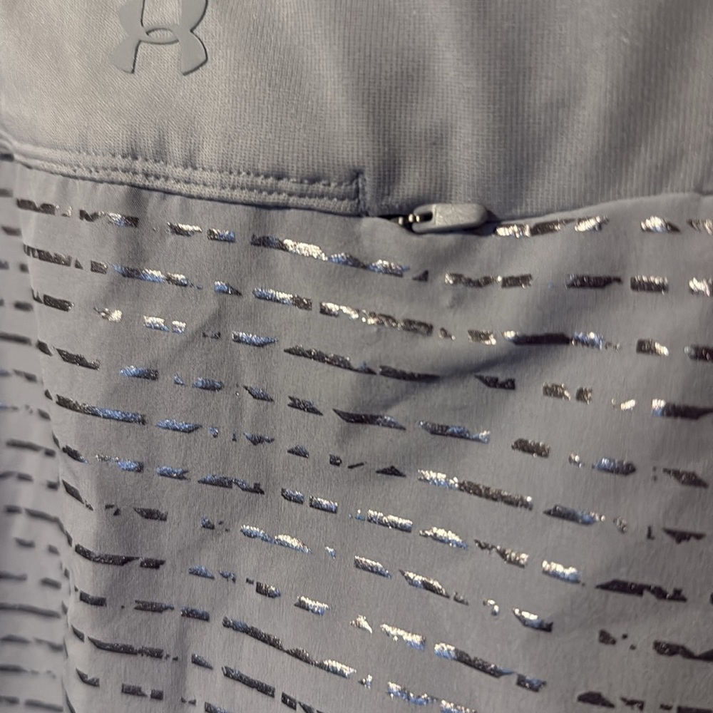 Under Armour Fitted Athletic Skirt Skort Heatgear Grey Small Tennis Golf Pockets - Picture 6 of 9